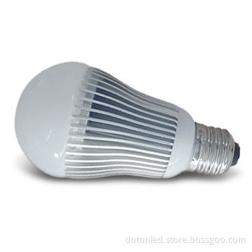 E27 LED Bulb with 6W Power, 400 to 500lm Luminous Flux, Aluminum Extrusion and UL/CE/RoHS Marks